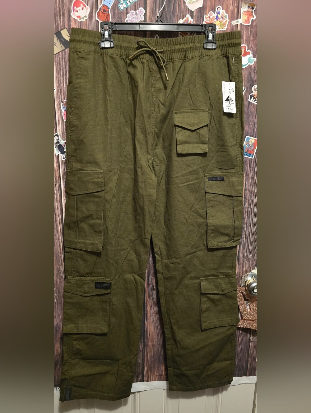 LRG Olive Ripstop Cargo Pants - Men